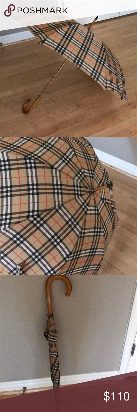 vintage burberry umbrella|burberry umbrella outlet.